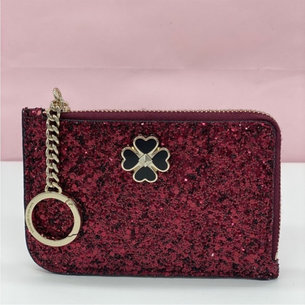 Kate Spade L-ZIP Card Holder Wallet
Odette Glitter